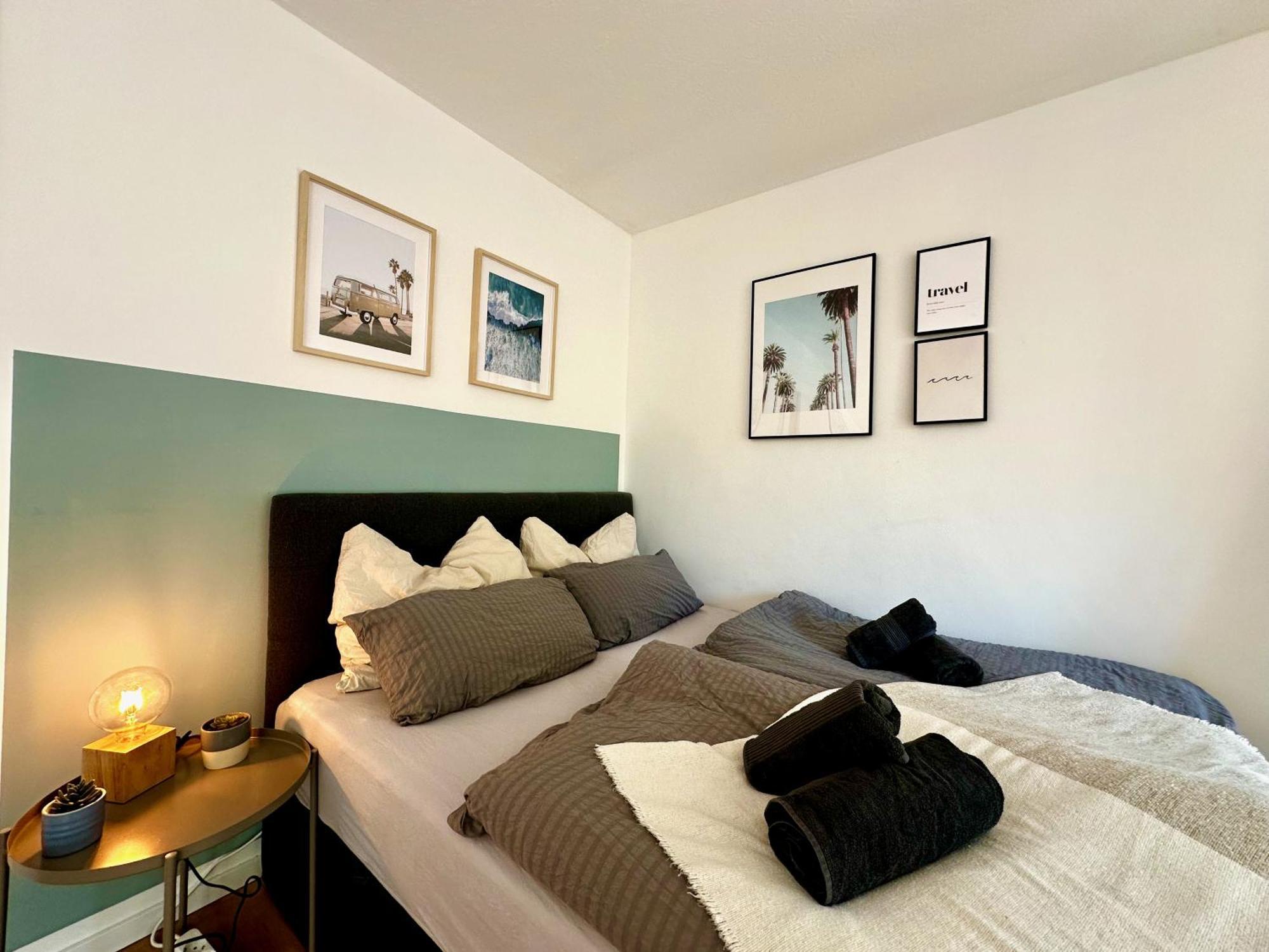 Gemuetliches 1R Apartment Mit Balkon, Parking, Tv Streaming Magdeburg Exteriör bild
